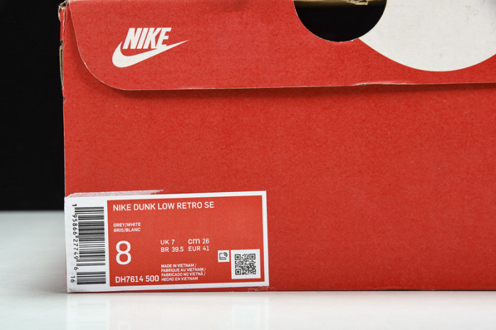 nike dunk low barbershop grey - dh7614-500