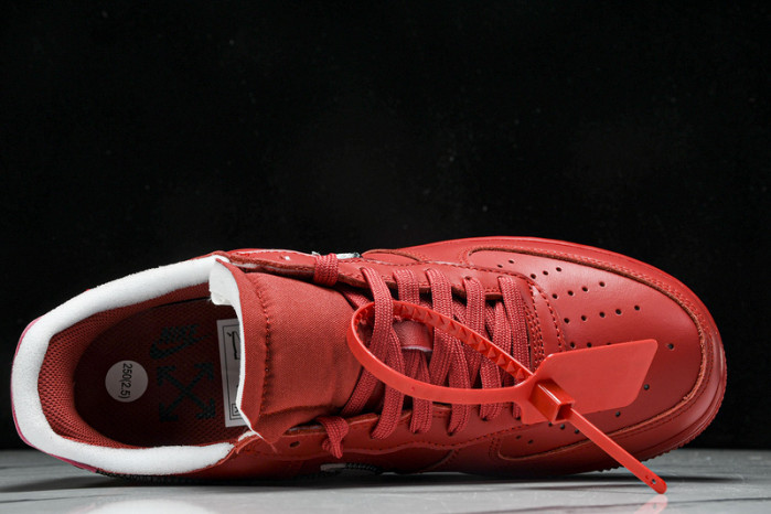 of x nike air force 1 low red ao4297-600