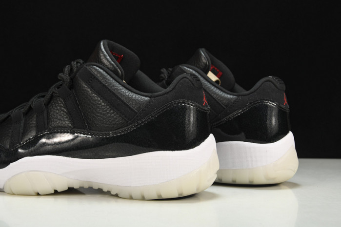 jordan 11 retro low 72-10 - av2187-001