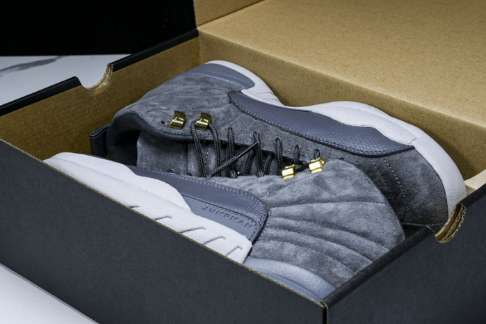jordan 12 retro dark grey - 130690-005