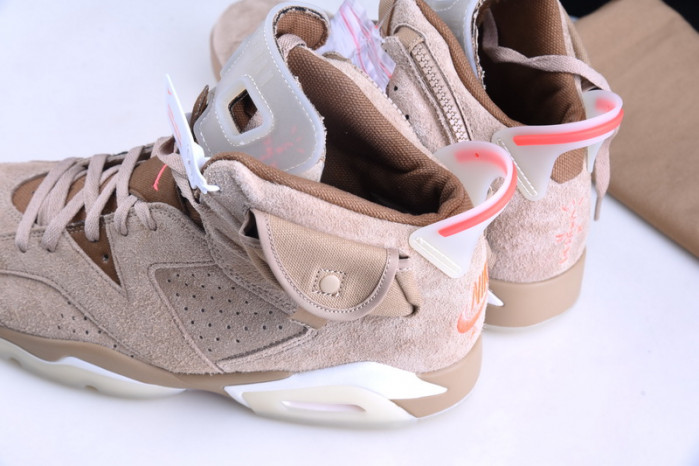 jordan 6 retro travis scott british khaki - dh0690-200