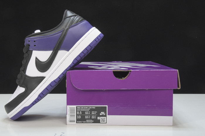 nike sb dunk low court purple - bq6817-500