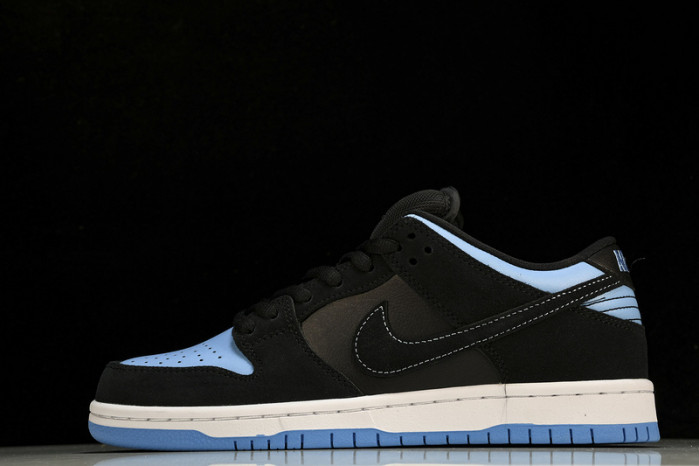 nike sb dunk low black university blue - 304292-048