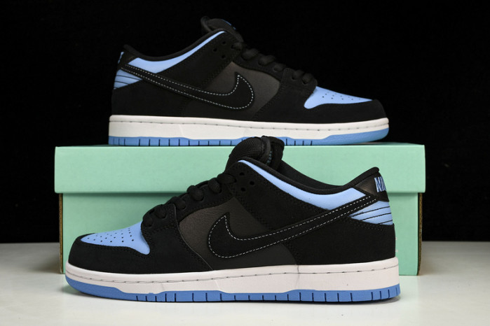 nike sb dunk low black university blue - 304292-048