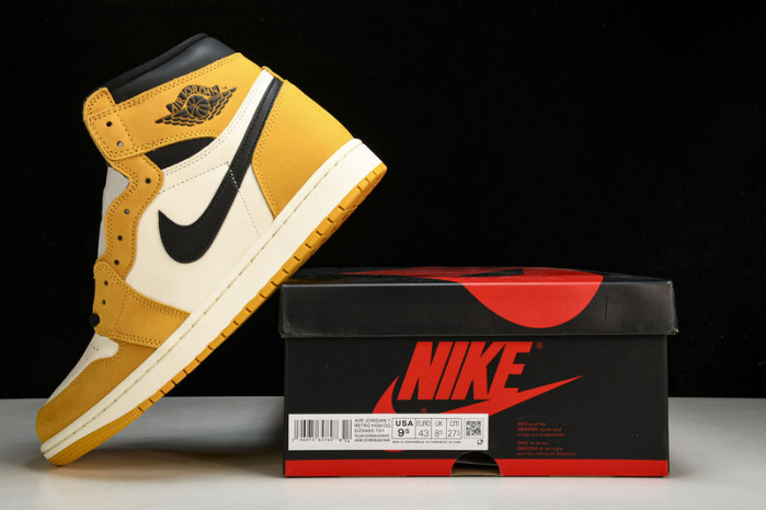 air jordan 1 high og "yellow ochre" dz5485-701