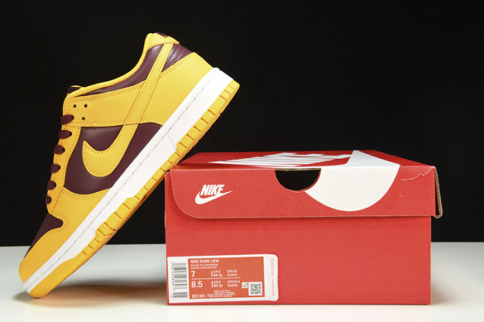 nike dunk low arizona state - dd1391-702