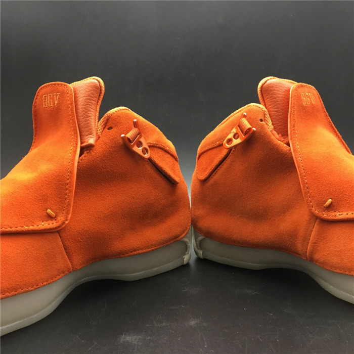 jordan 18 retro campfire orange - aa2494-801