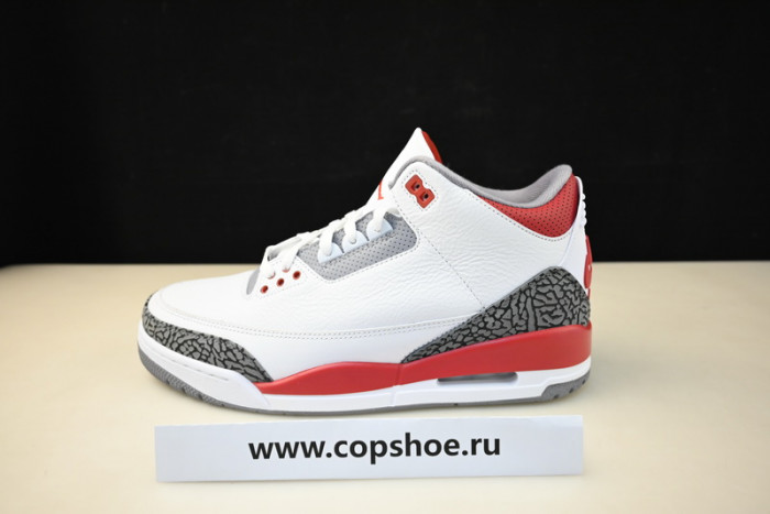 air jordan 3 og fire red 2022 dn3707-160