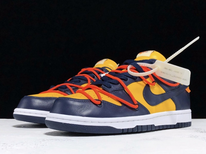nike dunk low of michigan - ct0856-700