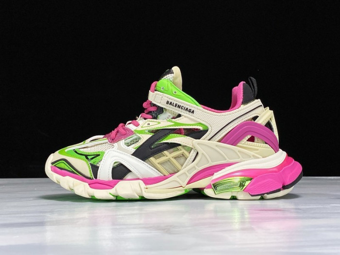 bl trainers track 2.0 pink green 565615 w2gn3 9534