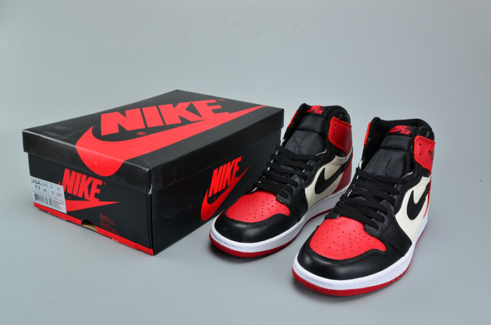 air jordan 1 retro high bred toe og 555088-610