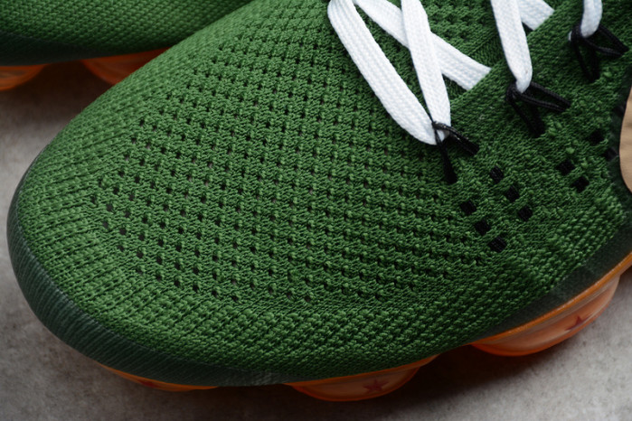 dragon ball S*per x nike air vapormax flyknit 2018 dark green/light brown mens aa3858-101