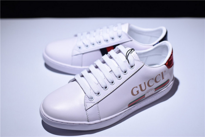 gc ace embroidered low-top sneaker with logo