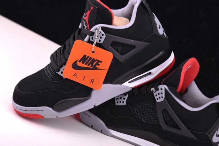 jordan 4 bred/ black cement (2019) - 308497-060