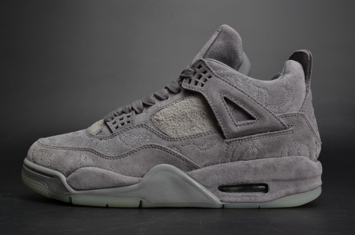 kaws x air jordan 4 “cool grey” 930155-003