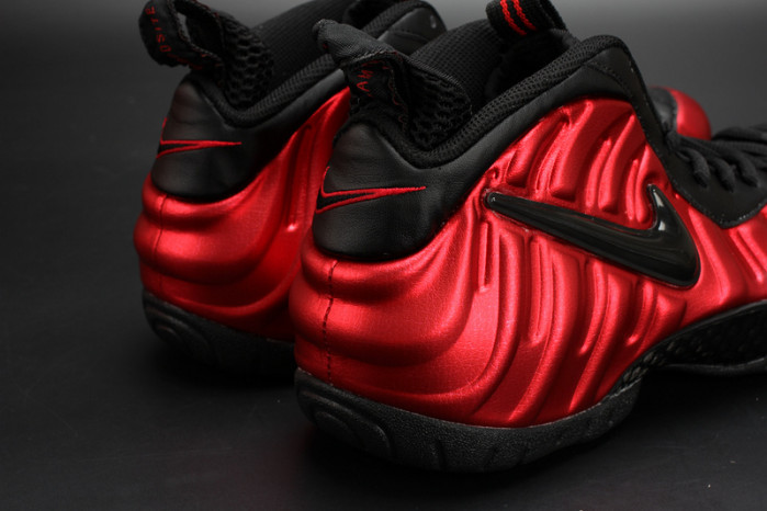 nike air foamposite pro "universty red" mens 624041-604