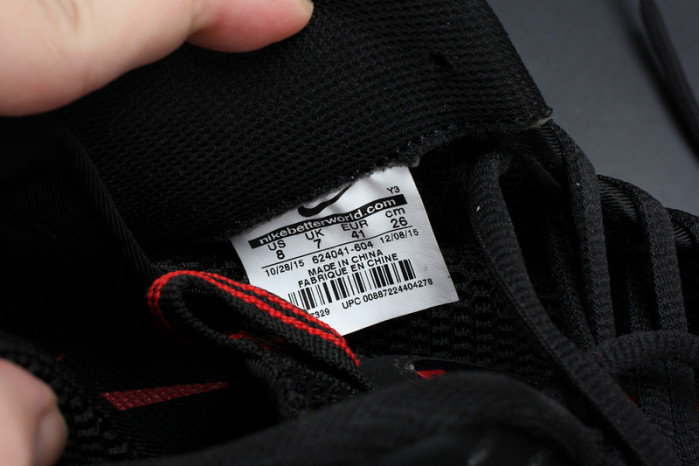 nike air foamposite pro "universty red" mens 624041-604